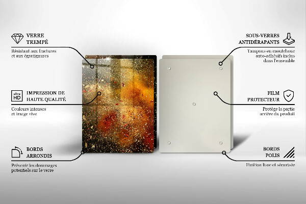 Protector pared cocina Especias coloridas