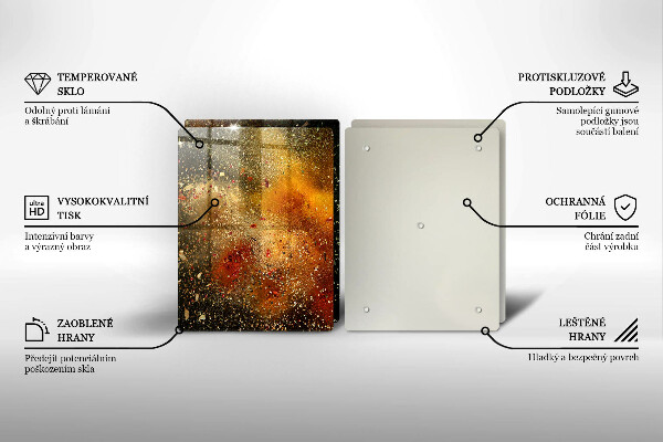 Protector pared cocina Especias coloridas