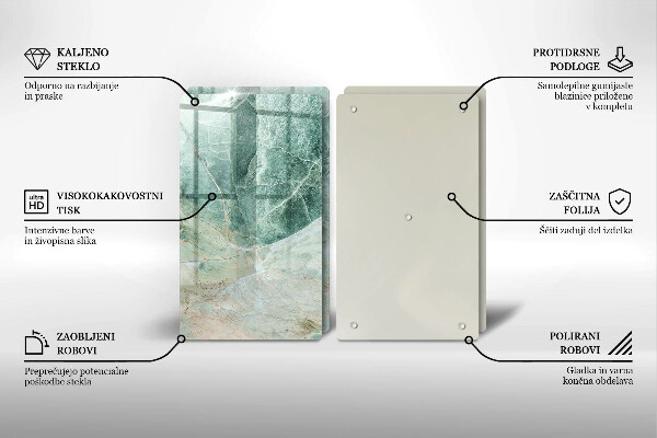 Protector pared cocina Estructura de piedra