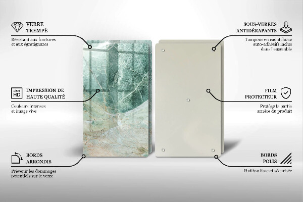 Protector pared cocina Estructura de piedra