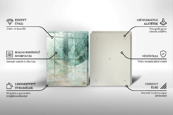 Protector pared cocina Estructura de piedra