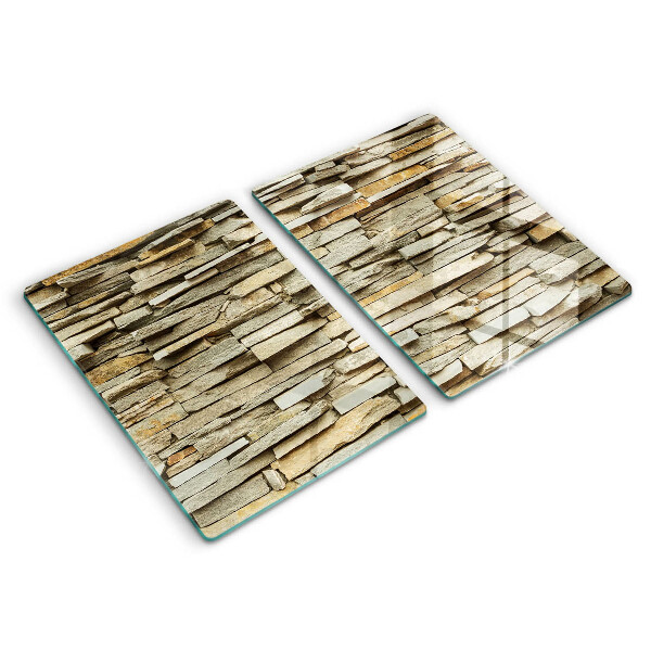 Protector pared cocina Piedras decorativas