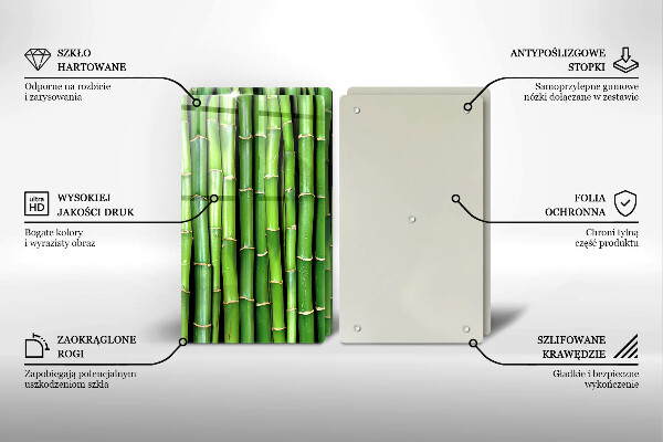 Protector pared cocina Bambúes de la naturaleza
