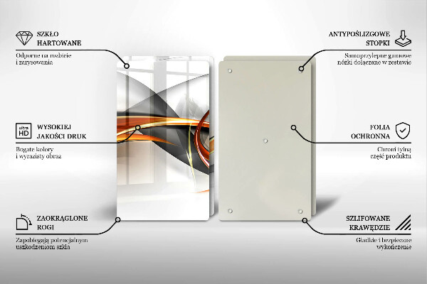 Protector pared cocina Formas modernas