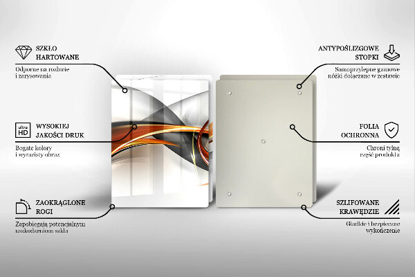 Protector pared cocina Formas modernas