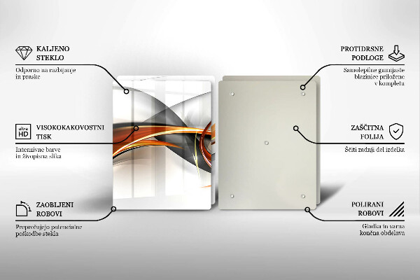 Protector pared cocina Formas modernas