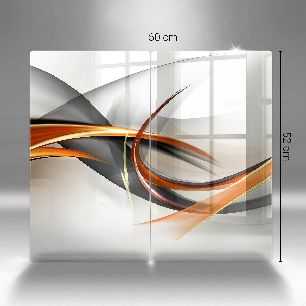 Protector pared cocina Formas modernas