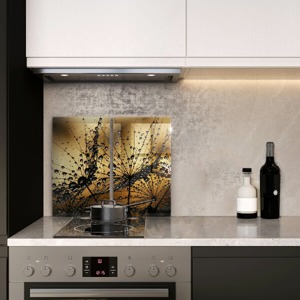 Protector pared cocina Rocío y dientes de león