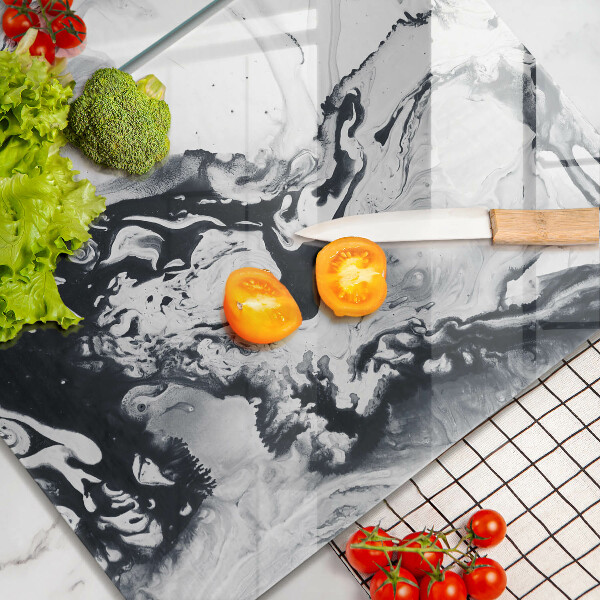 Protector pared cocina Abstracción de tinta