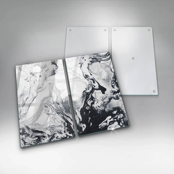 Protector pared cocina Abstracción de tinta