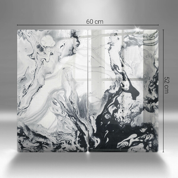 Protector pared cocina Abstracción de tinta