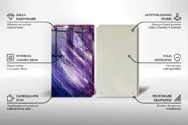 Protector pared cocina Abstracción de pintura