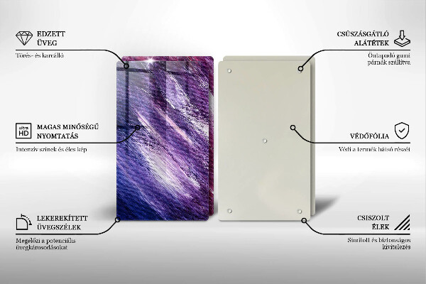 Protector pared cocina Abstracción de pintura