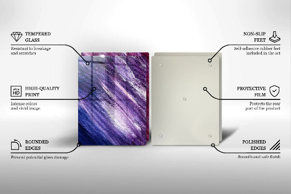 Protector pared cocina Abstracción de pintura