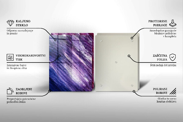 Protector pared cocina Abstracción de pintura