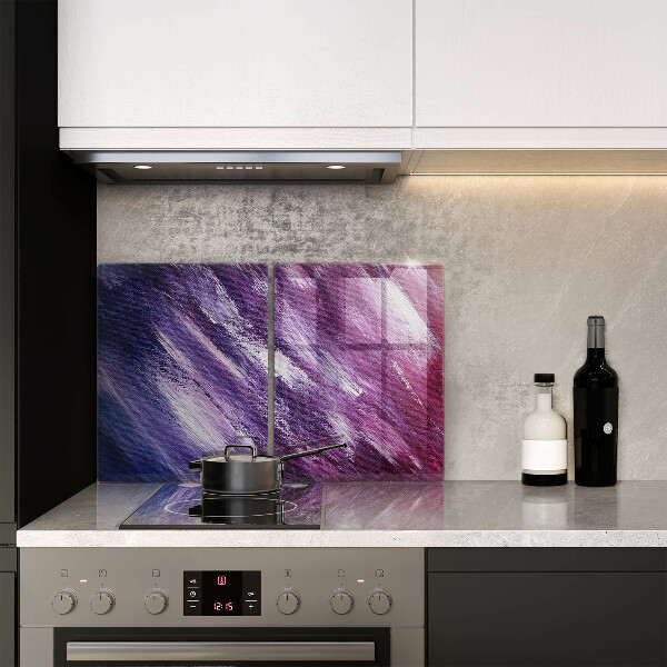 Protector pared cocina Abstracción de pintura