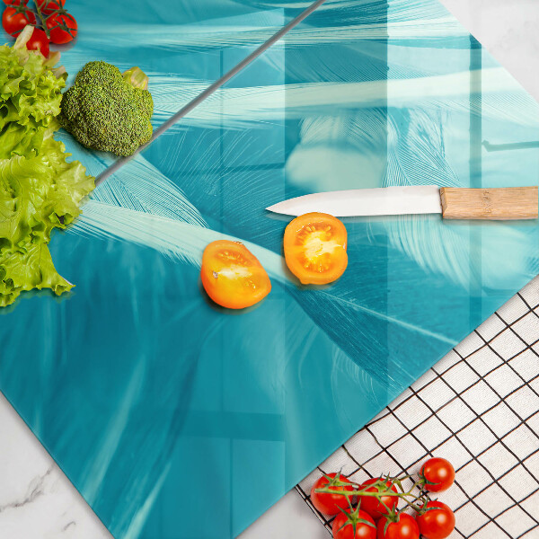 Protector pared cocina Plumas delicadas