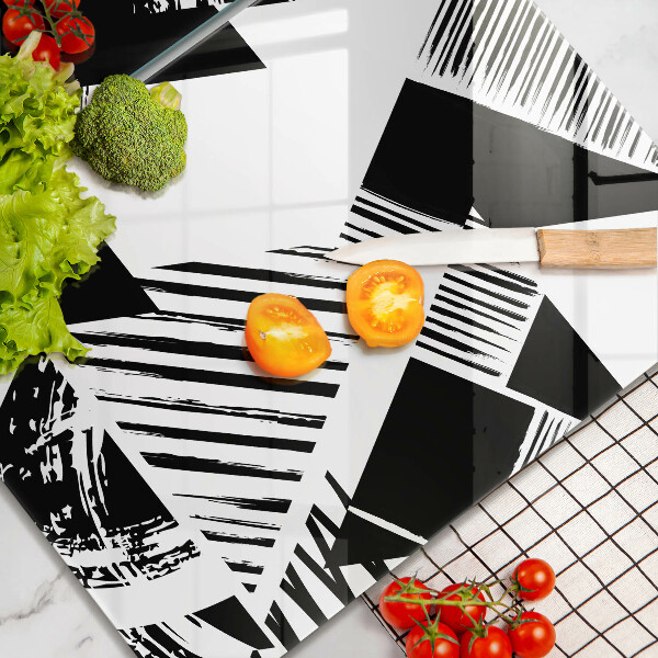 Protector pared cocina Triángulos geométricos