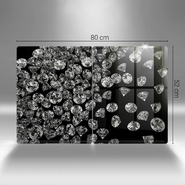 Protector pared cocina Diamantes diamantes