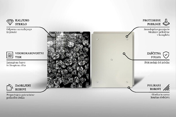 Protector pared cocina Diamantes diamantes