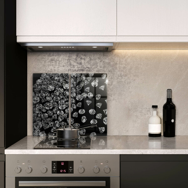 Protector pared cocina Diamantes diamantes