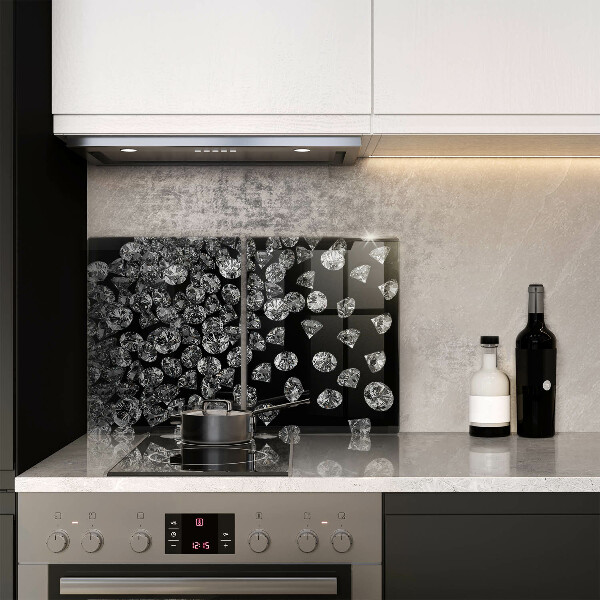 Protector pared cocina Diamantes diamantes