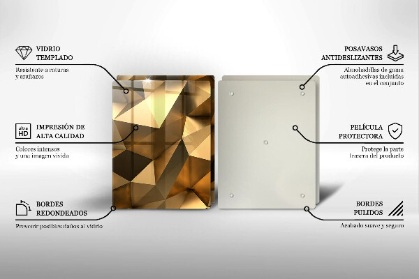 Protector pared cocina Fondo de abstracción de estructura