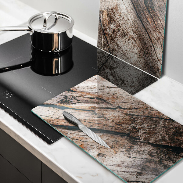 Protector pared cocina Estructura de madera