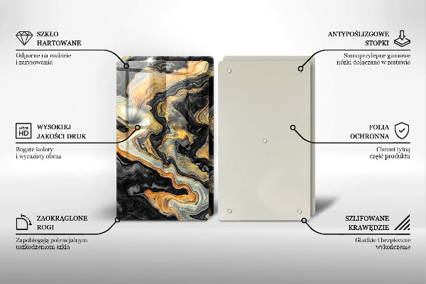 Protector pared cocina Estructura abstracta