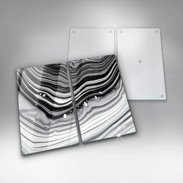 Protector pared cocina Abstracción de tinta