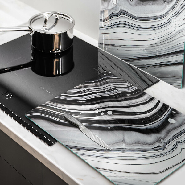 Protector pared cocina Abstracción de tinta