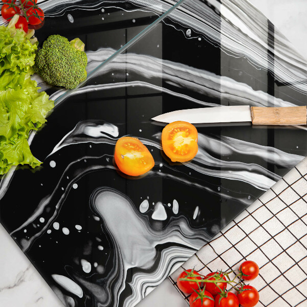 Protector pared cocina Abstracción de tinta