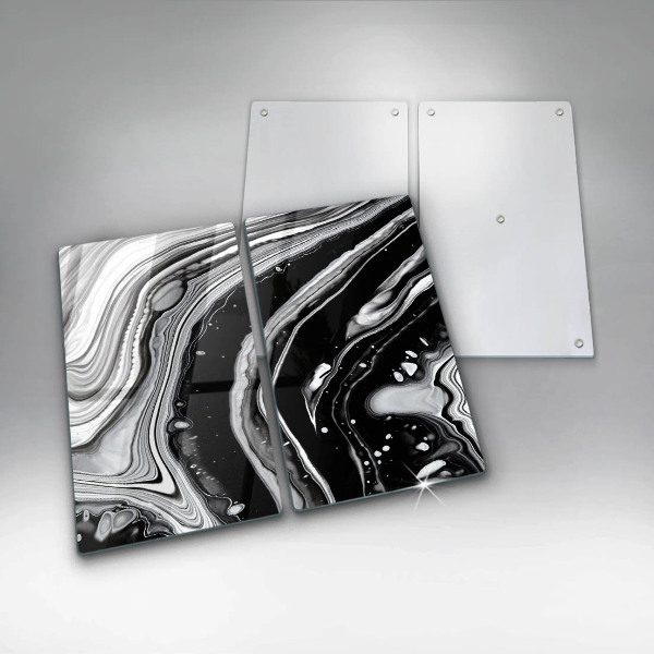 Protector pared cocina Abstracción de tinta