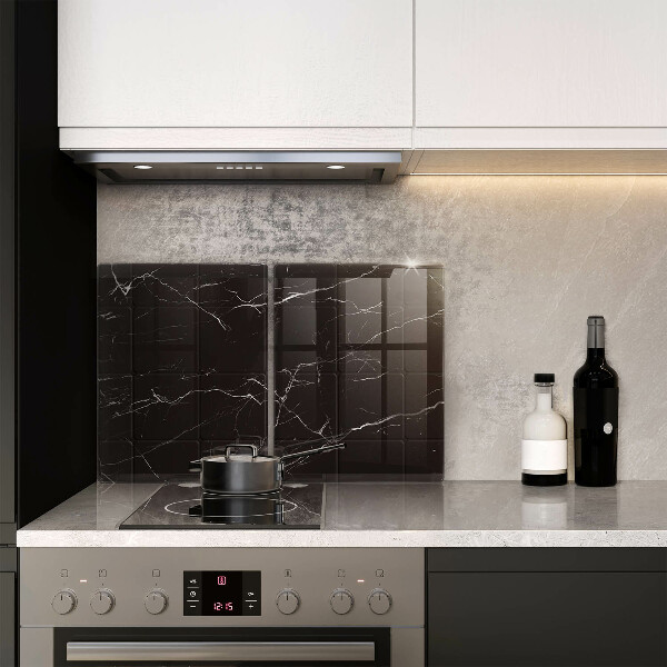 Protector pared cocina Azulejos de mármol