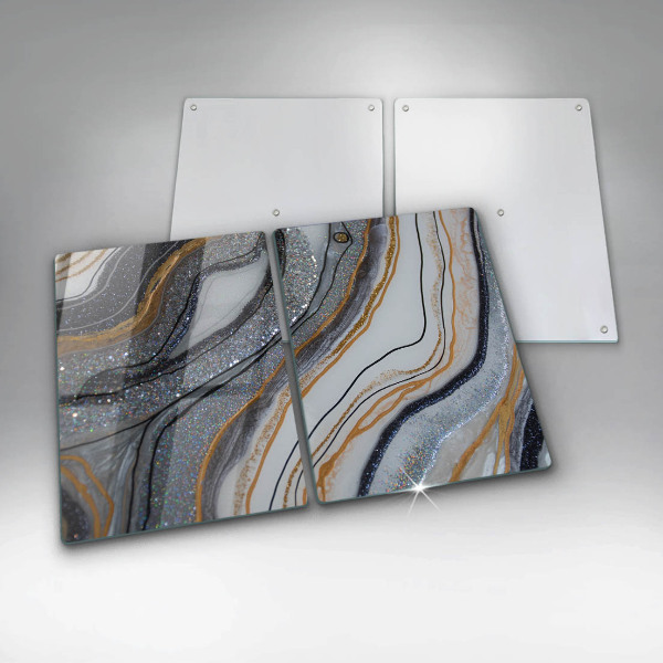 Protector pared cocina Roca con oro