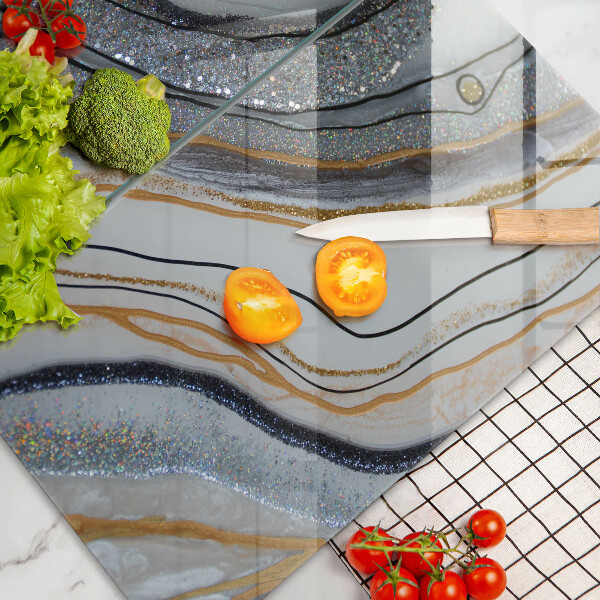 Protector pared cocina Roca con oro