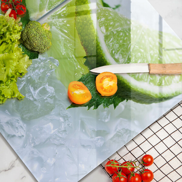 Protector pared cocina Lima menta y hielo