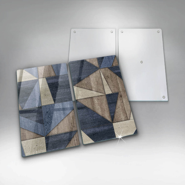 Protector pared cocina Abstracción geométrica