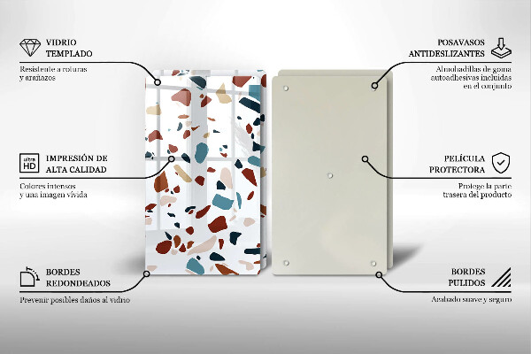 Protector pared cocina Piedra decorativa