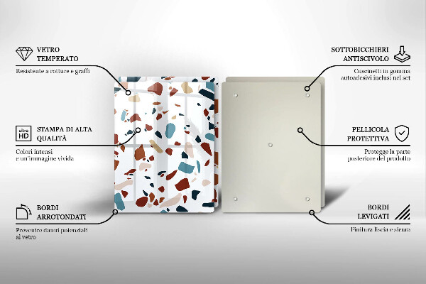 Protector pared cocina Piedra decorativa