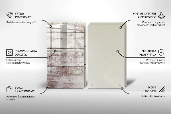 Protector pared cocina Tableros de madera viejos