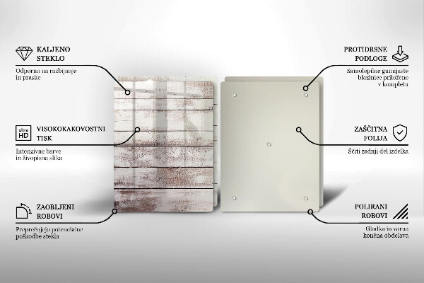 Protector pared cocina Tableros de madera viejos