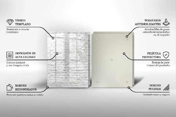 Protector pared cocina Pared de ladrillo