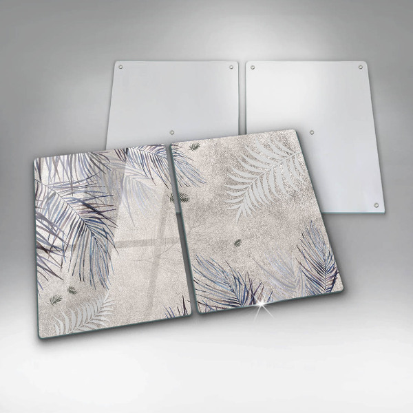 Protector pared cocina Hojas sutiles