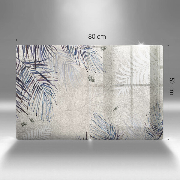 Protector pared cocina Hojas sutiles