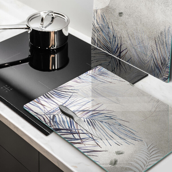 Protector pared cocina Hojas sutiles