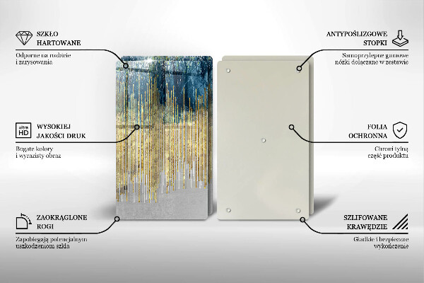 Protector pared cocina Abstracción del diseñador