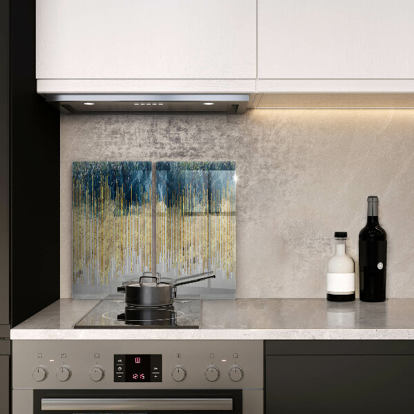 Protector pared cocina Abstracción del diseñador