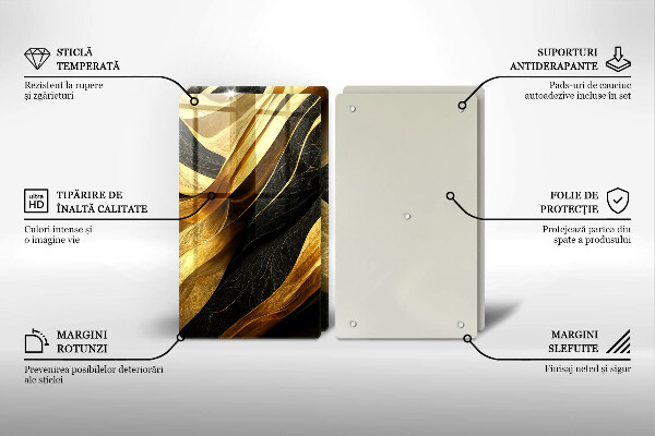 Protector pared cocina Abstracción elegante