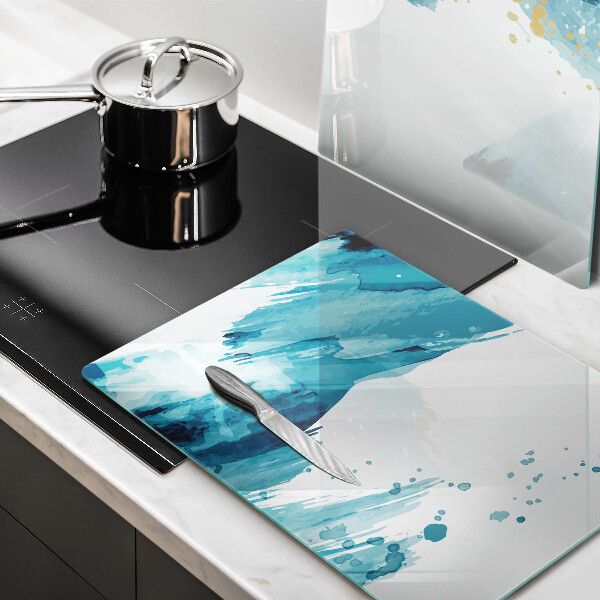 Protector pared cocina Manchas azules